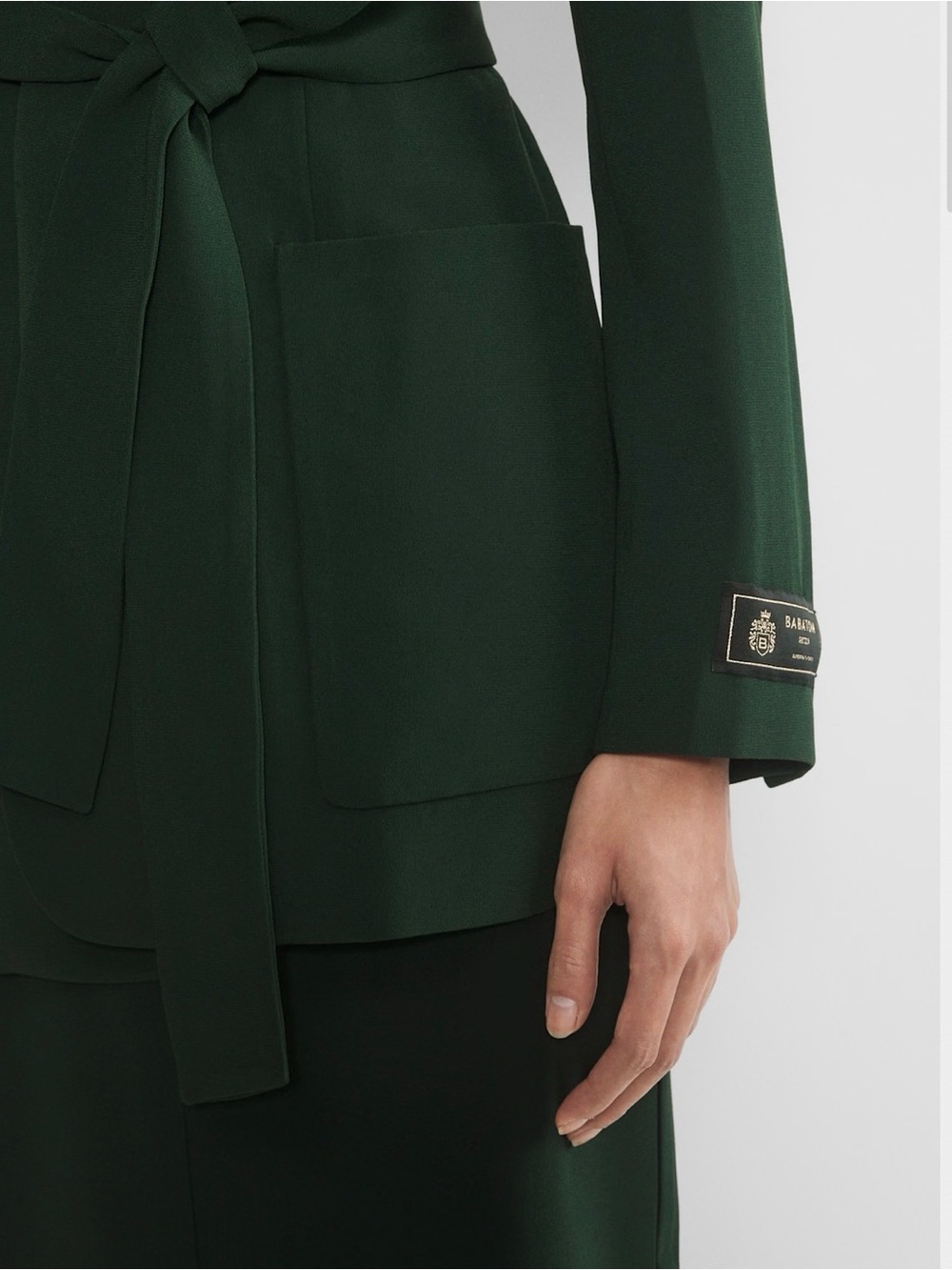 ARITZIA BABATON Executive Blazer - green - Picture 13 of 14